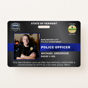 Police Id Cards